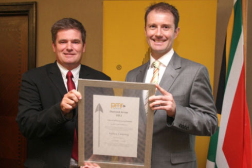 Robert Brown, Regional Director and Richard Hime, Operations Director